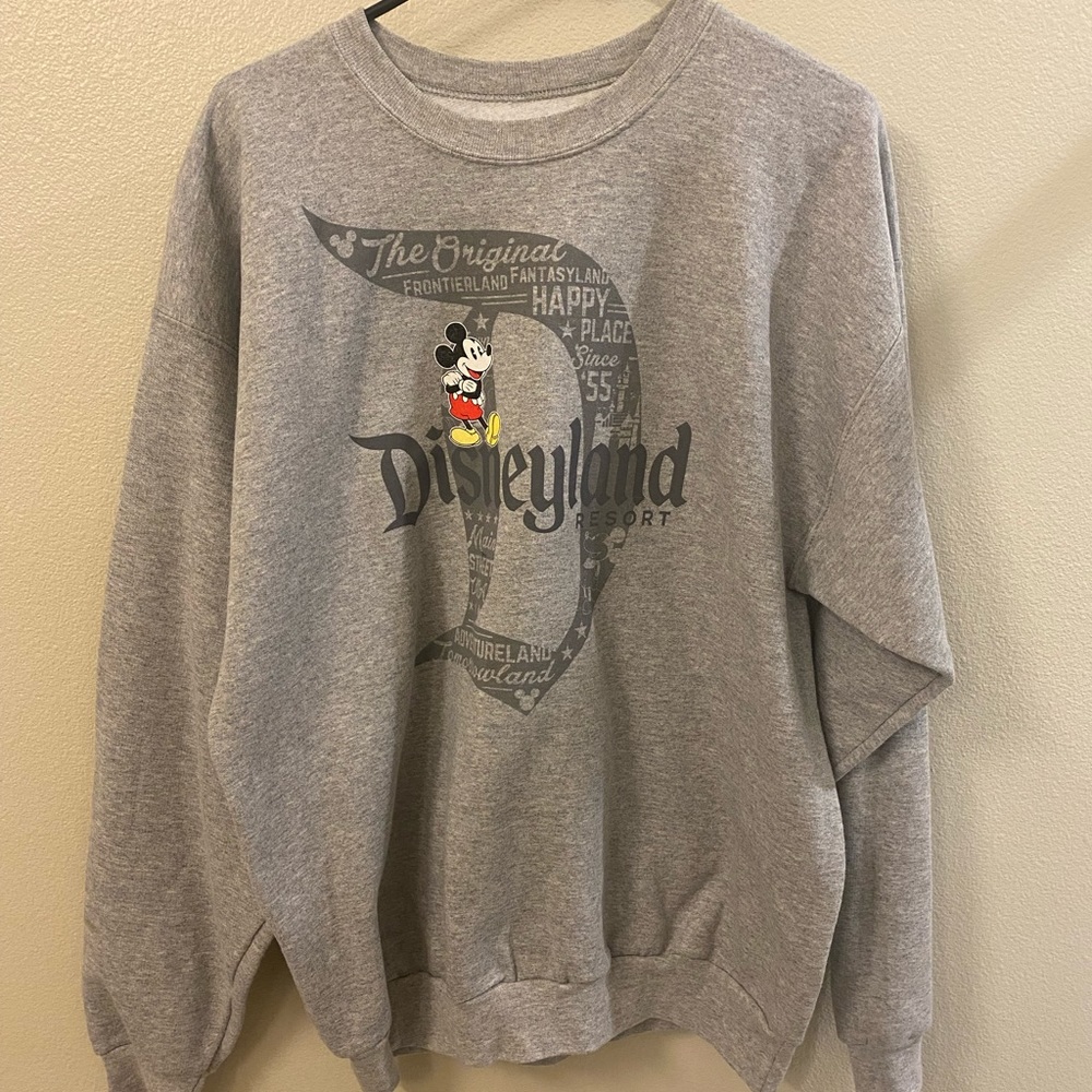 Grey Disneyland Sweatshirt (L)